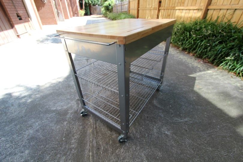 ~ Ikea Kitchen Table Butcher Trolley Workbench ~ High 