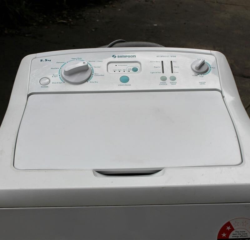  Simpson EZIset 550 Top Loader Washing Machine, Super Reliable! Top