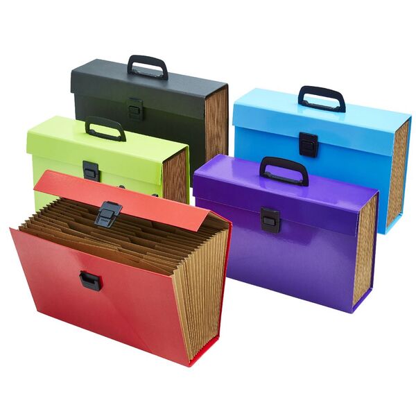  RRP 5.99 LOT of 20x Expanding Folder File Filing Foolscap 19