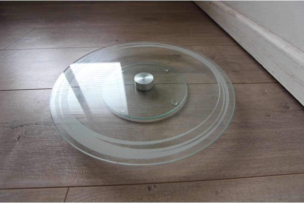 English Electric Round Hot Tray 35cm with Lazy Susan EE35